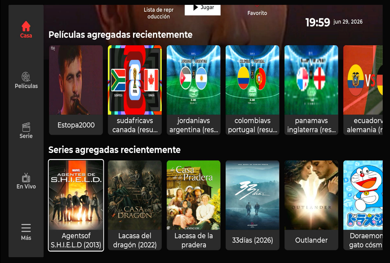 Captura Android movil
